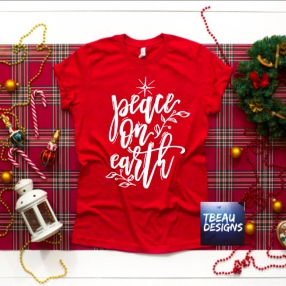 Peace On Earth Unisex Sizing New You pick Size